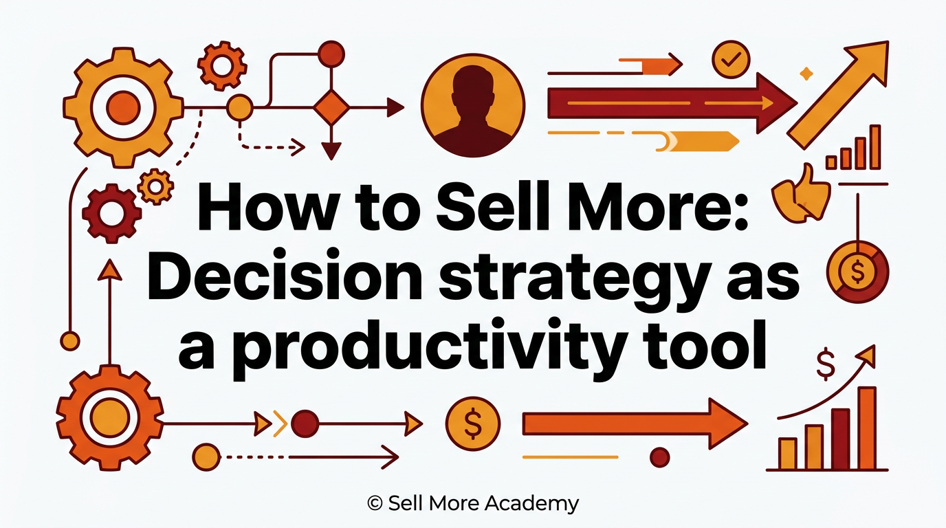How to Sell More: Decision Strategy as a Productivity Tool
