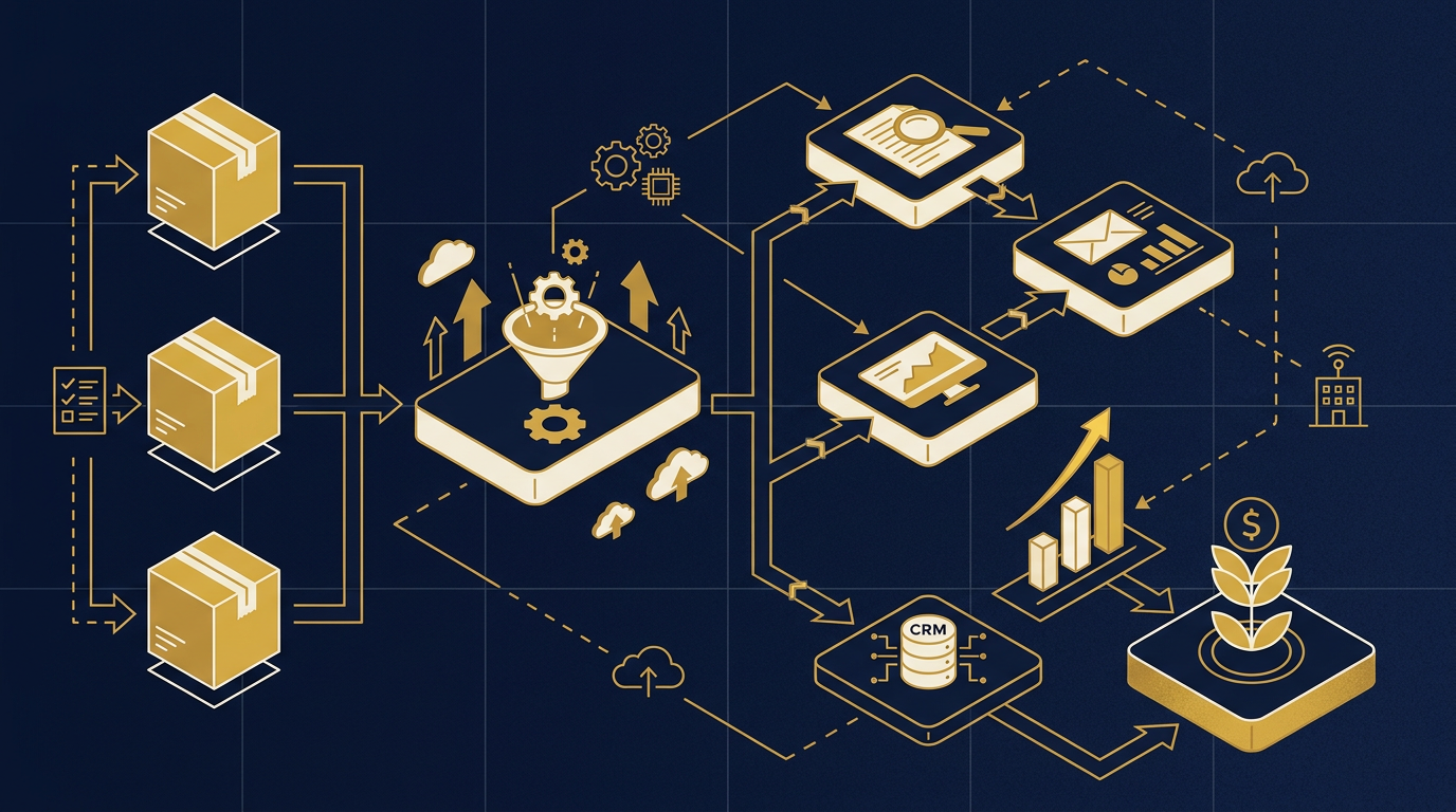 Diagram: how Austin, Texas businesses put lead generation here into practice