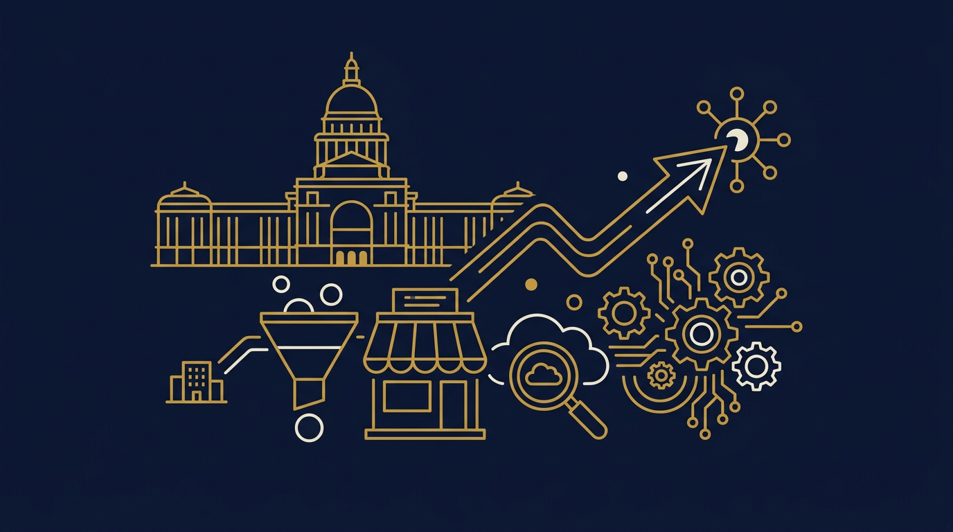 Illustration: Lead generation here for marketing in Austin, Texas
