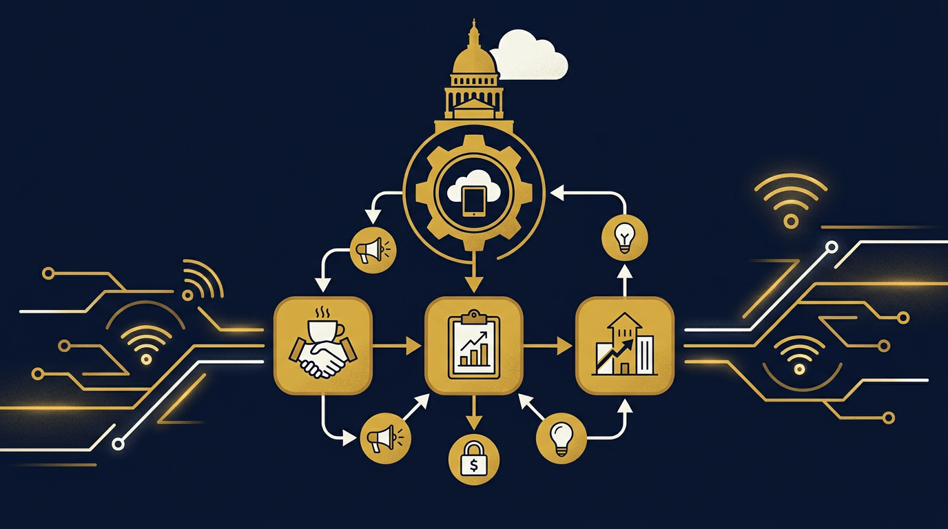 Illustration: Sales process for this market for systems in Austin, Texas