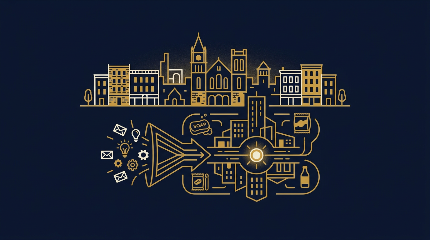 Illustration: Lead generation here for marketing in Cincinnati, Ohio