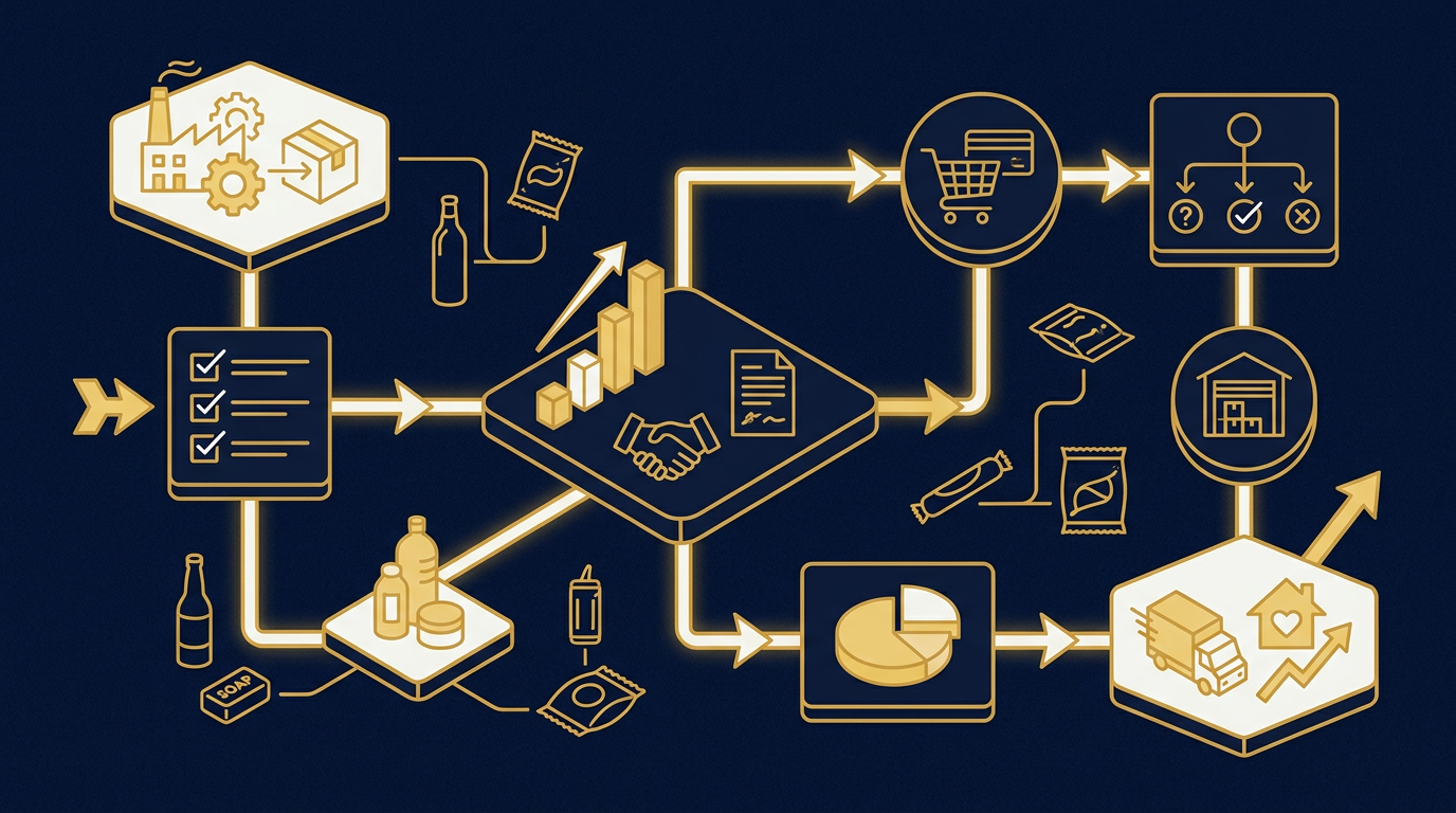 Diagram: how Cincinnati, Ohio businesses put how buyers here buy into practice