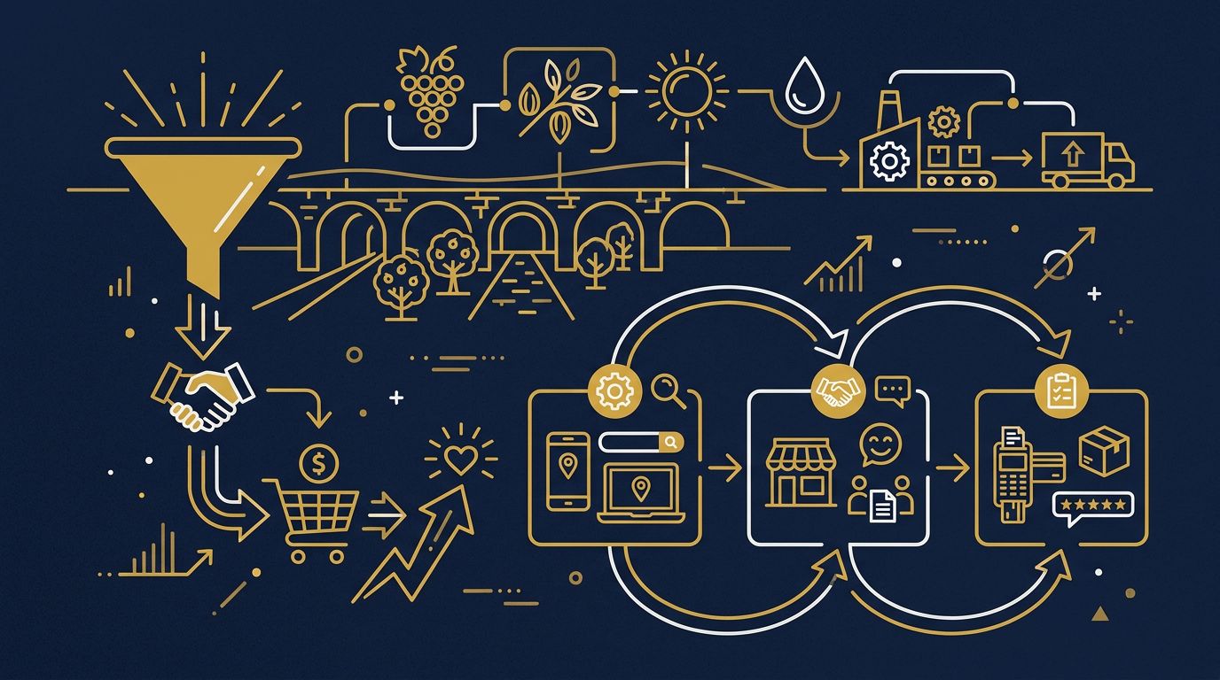 Illustration: How buyers here buy for sales in Fresno, California