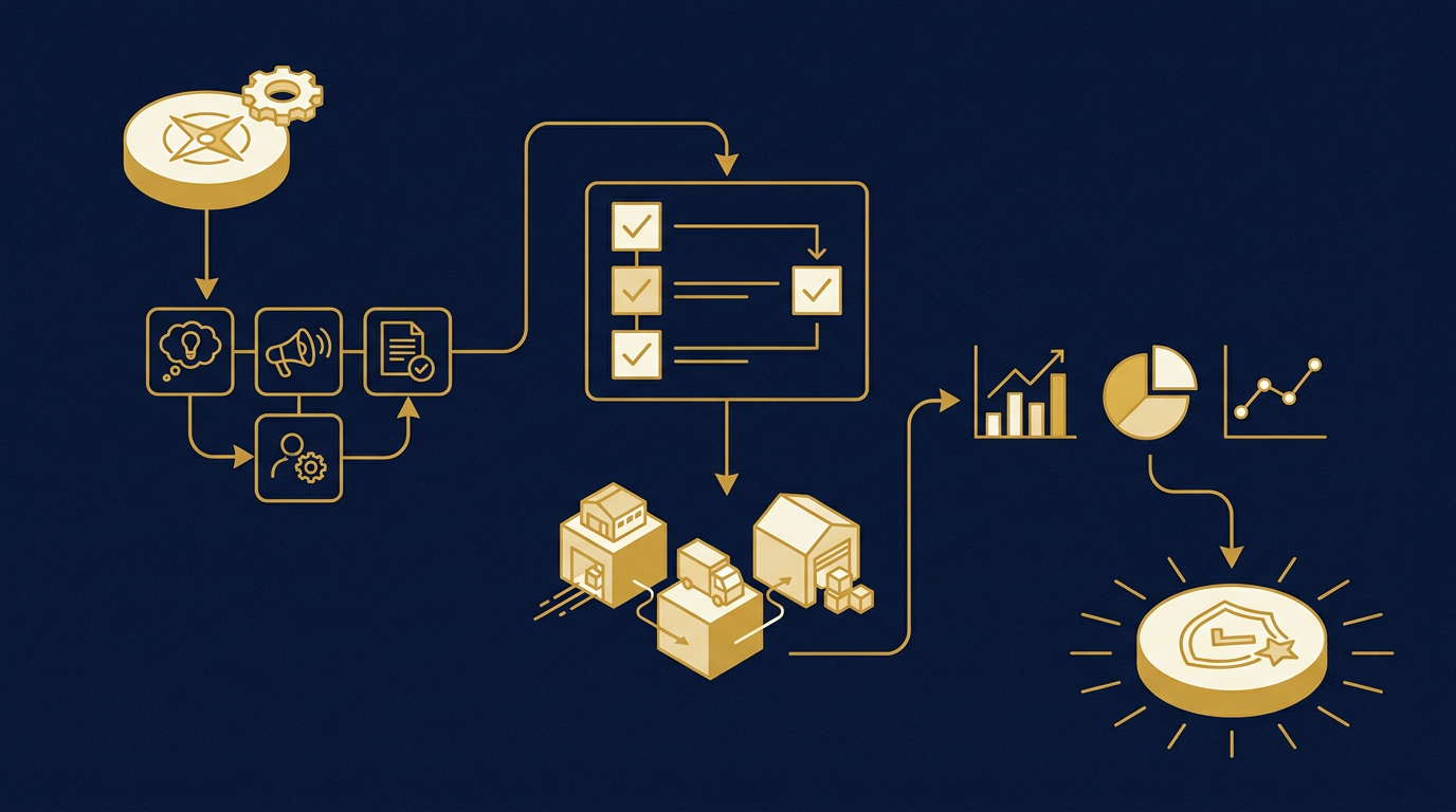 Diagram: how Greensboro, North Carolina businesses put brand credibility here into practice