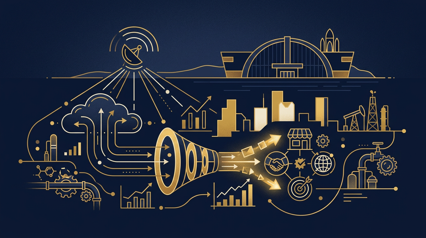 Illustration: Lead generation here for marketing in Houston, Texas