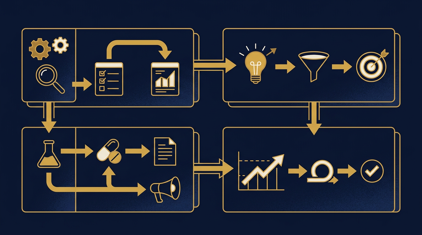 Diagram: how Indianapolis, Indiana businesses put brand strategy for this market into practice