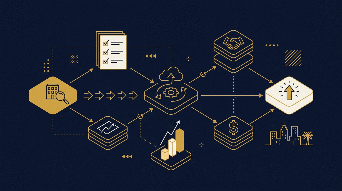 Diagram: how Jacksonville, Florida businesses put ai for local businesses into practice