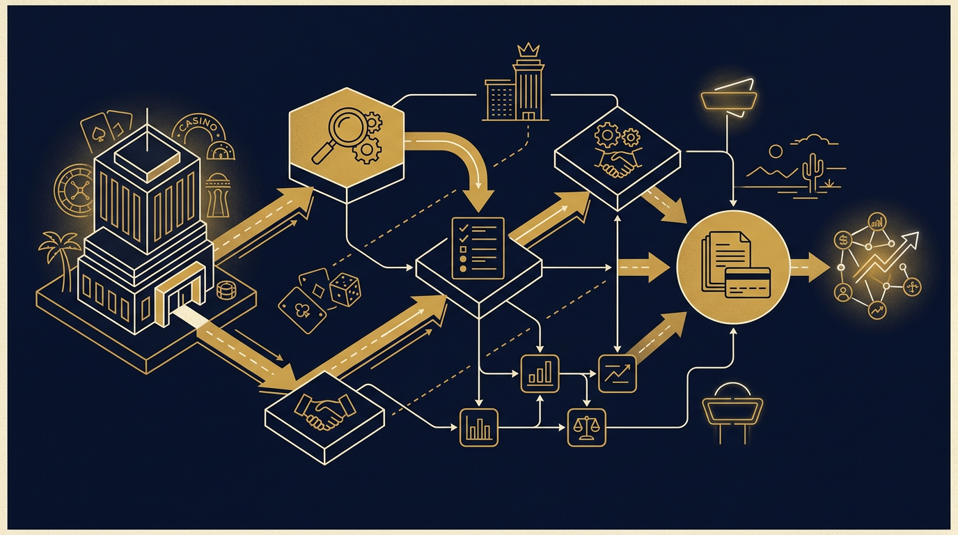 Diagram: how Las Vegas, Nevada businesses put how buyers here buy into practice