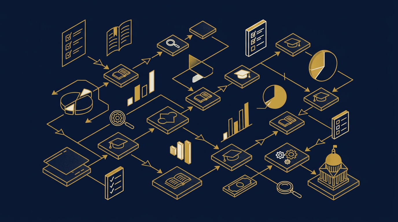 Diagram: how Lincoln, Nebraska businesses put sales process for this market into practice