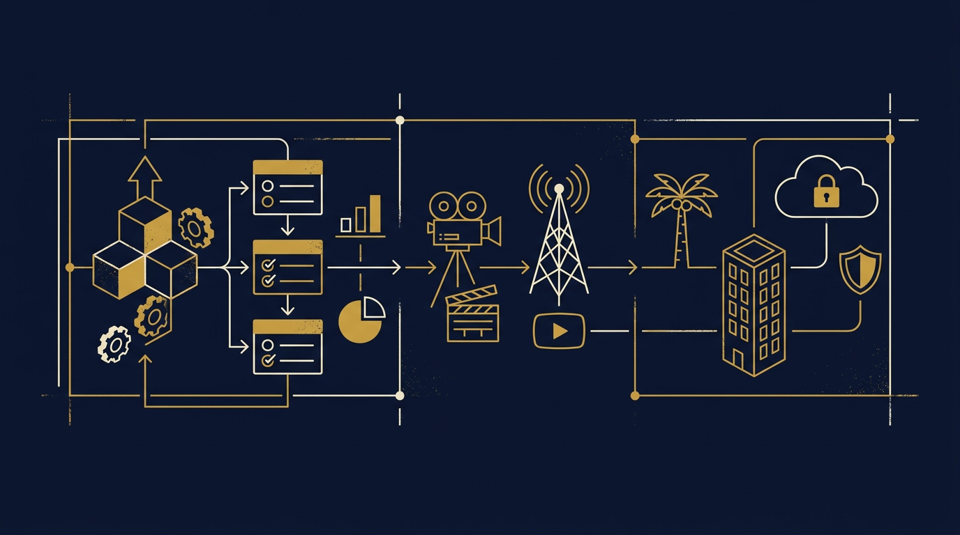Diagram: how Los Angeles, California businesses put brand credibility here into practice