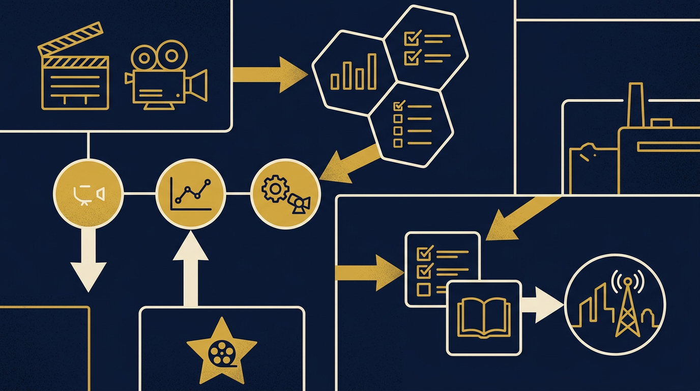 Diagram: how Los Angeles, California businesses put brand strategy for this market into practice