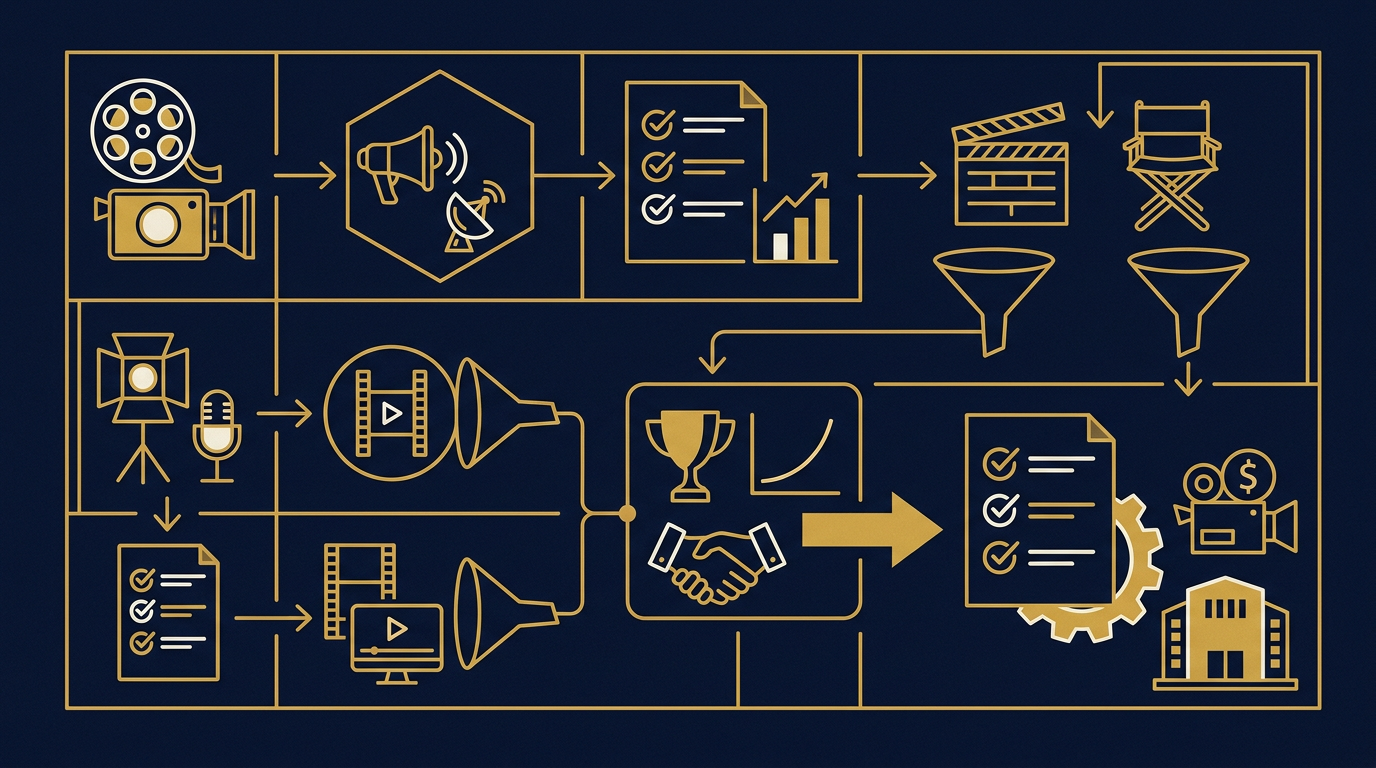 Diagram: how Los Angeles, California businesses put lead generation here into practice