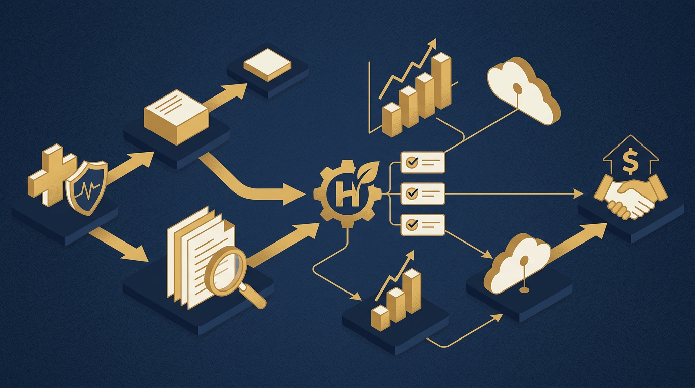 Diagram: how Louisville, Kentucky businesses put lead generation here into practice