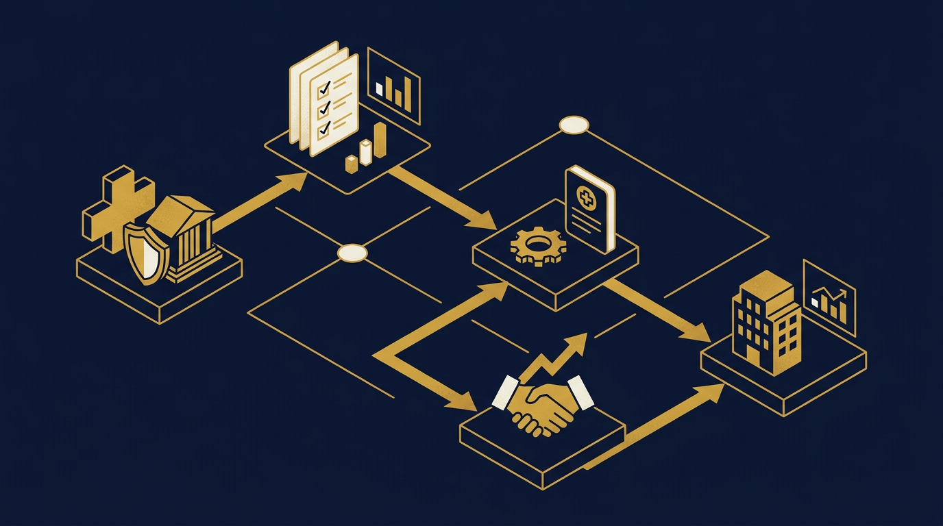 Diagram: how Louisville, Kentucky businesses put sales process for this market into practice