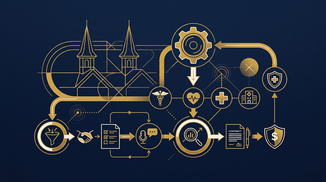 Illustration: Sales process for this market for systems in Louisville, Kentucky