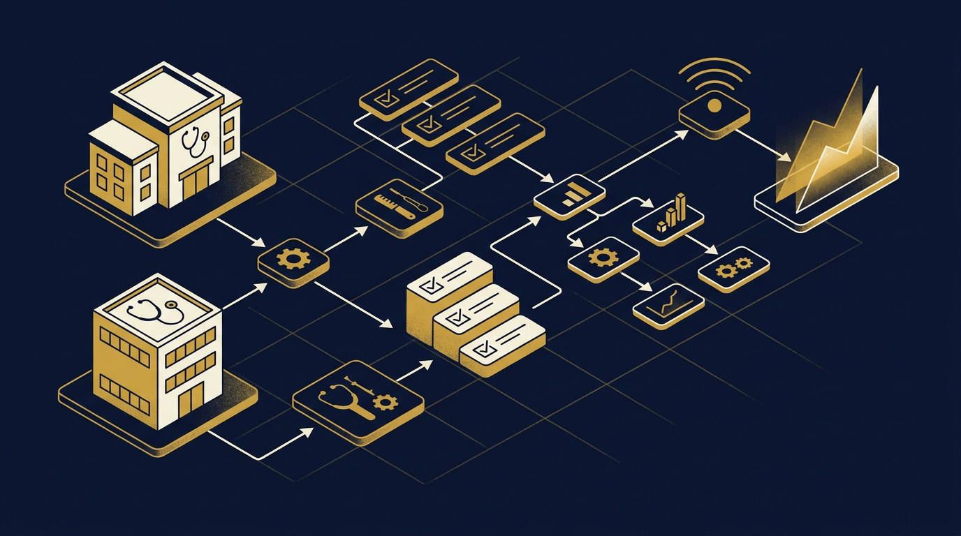 Diagram: how Nashville, Tennessee businesses put ai for local businesses into practice