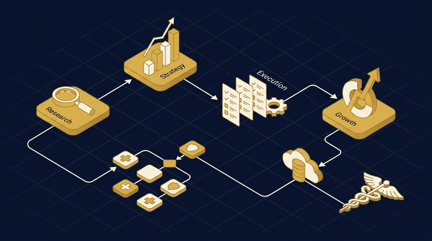 Diagram: how Nashville, Tennessee businesses put brand strategy for this market into practice