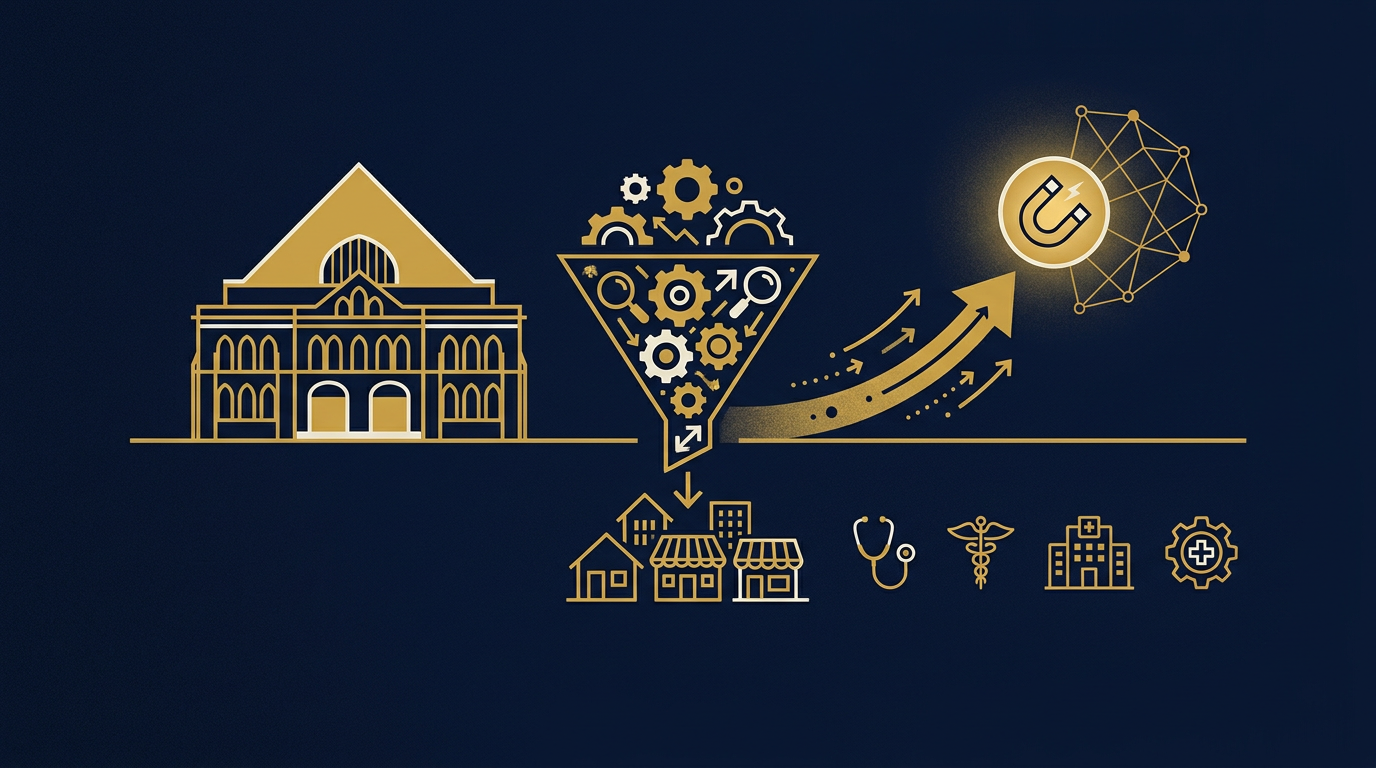 Illustration: Lead generation here for marketing in Nashville, Tennessee