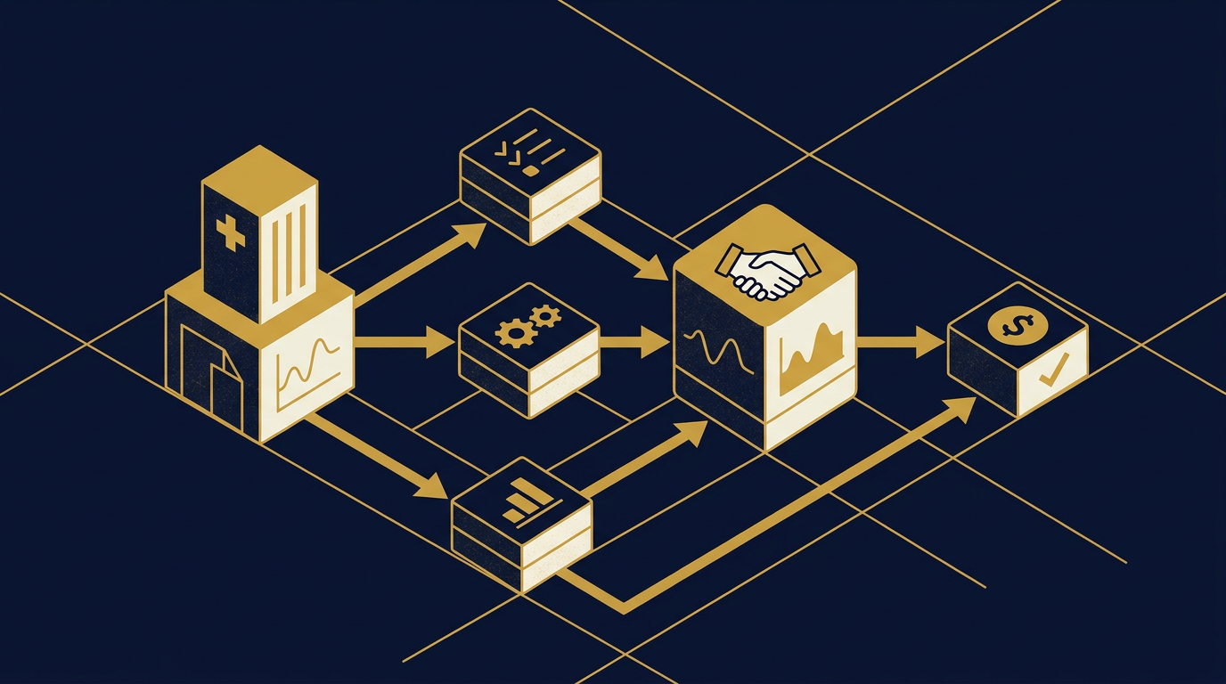 Diagram: how Nashville, Tennessee businesses put how buyers here buy into practice