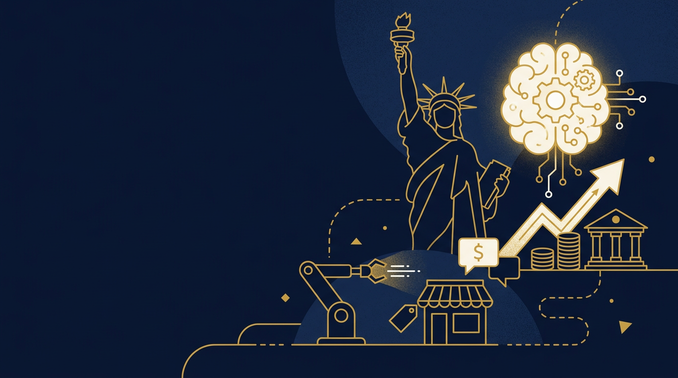 Illustration: AI in sales here for ai in New York, New York