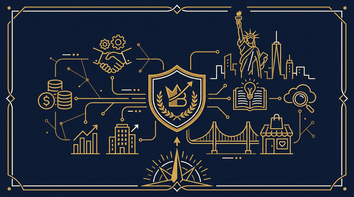 Illustration: Brand credibility here for branding in New York, New York