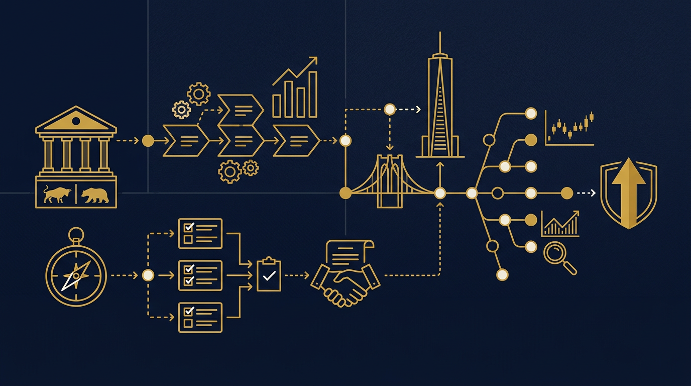 Diagram: how New York, New York businesses put sales strategy for this market into practice