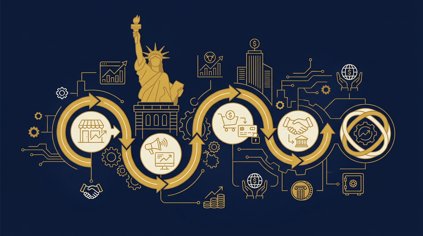 Illustration: Sales process for this market for systems in New York, New York