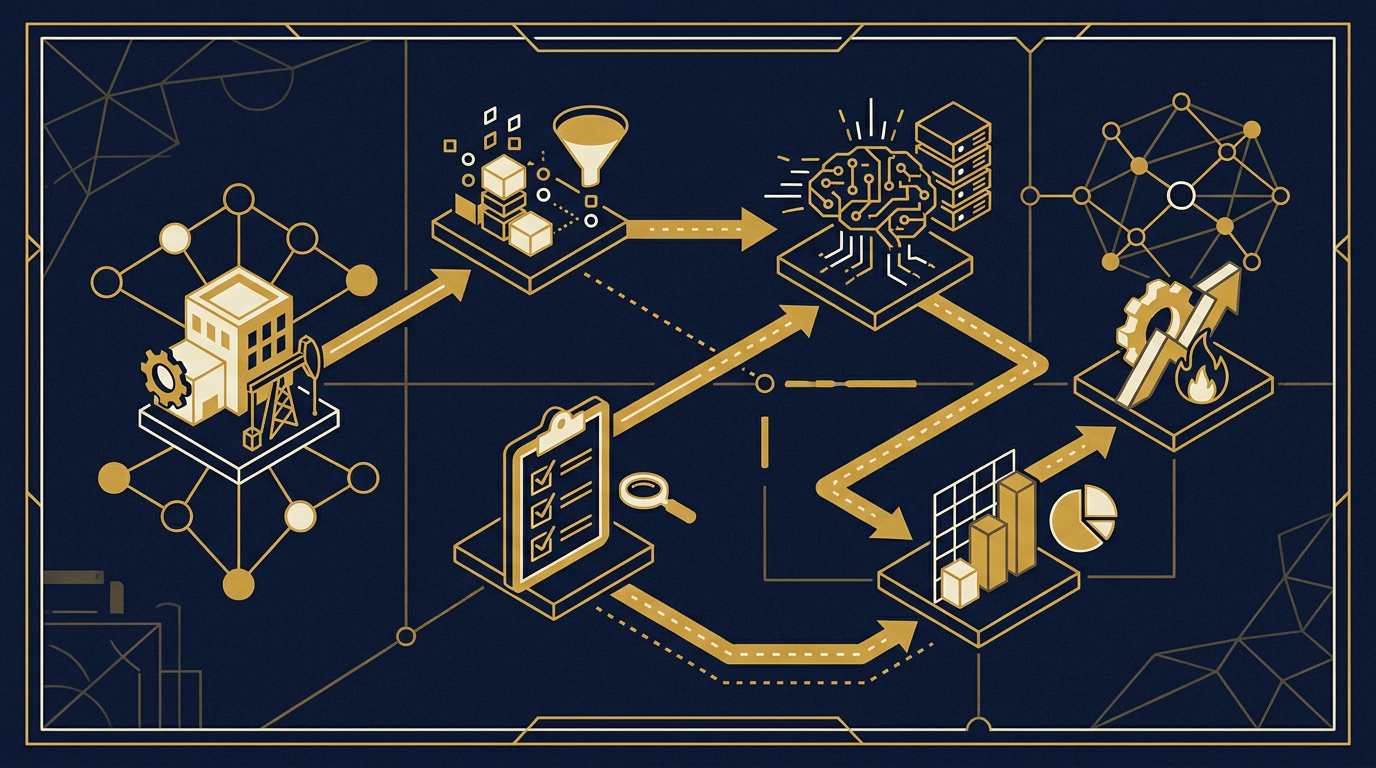 Diagram: how Oklahoma City, Oklahoma businesses put ai for local businesses into practice