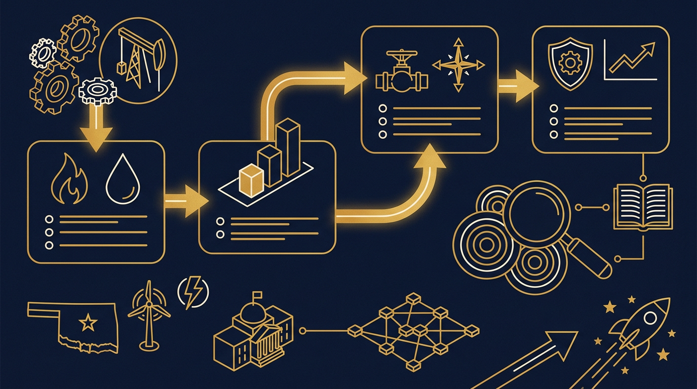 Diagram: how Oklahoma City, Oklahoma businesses put brand strategy for this market into practice