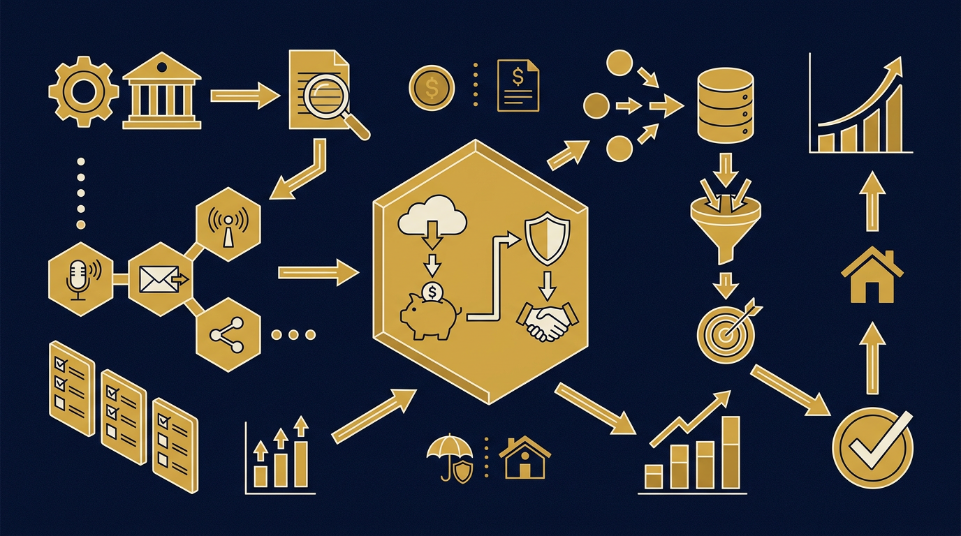 Diagram: how Omaha, Nebraska businesses put lead generation here into practice