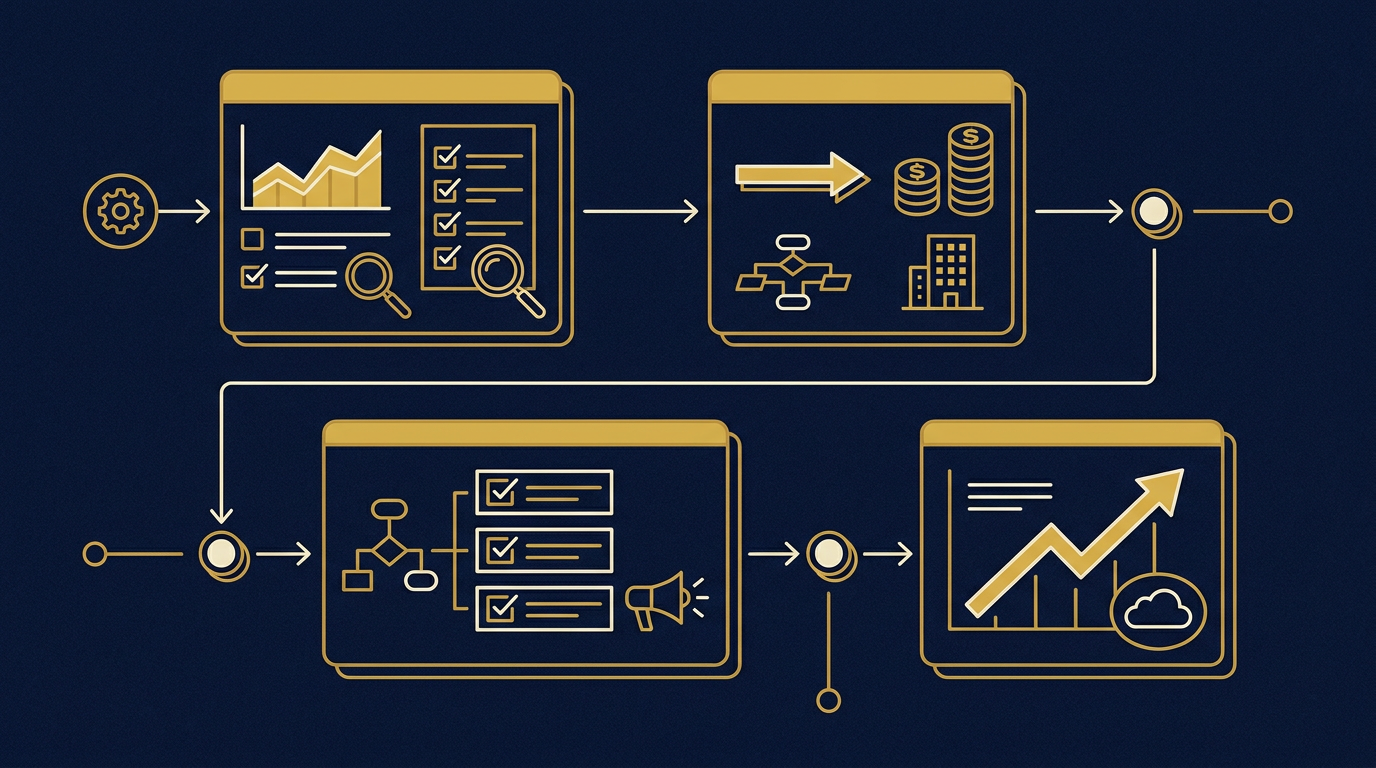 Diagram: how Omaha, Nebraska businesses put marketing strategy for this market into practice