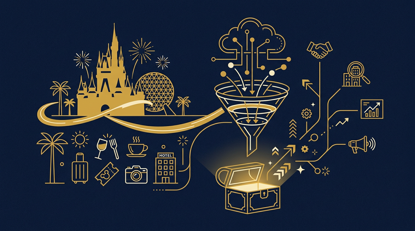 Illustration: Lead generation here for marketing in Orlando, Florida