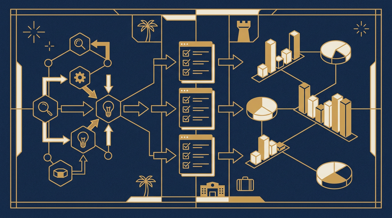 Diagram: how Orlando, Florida businesses put how buyers here buy into practice
