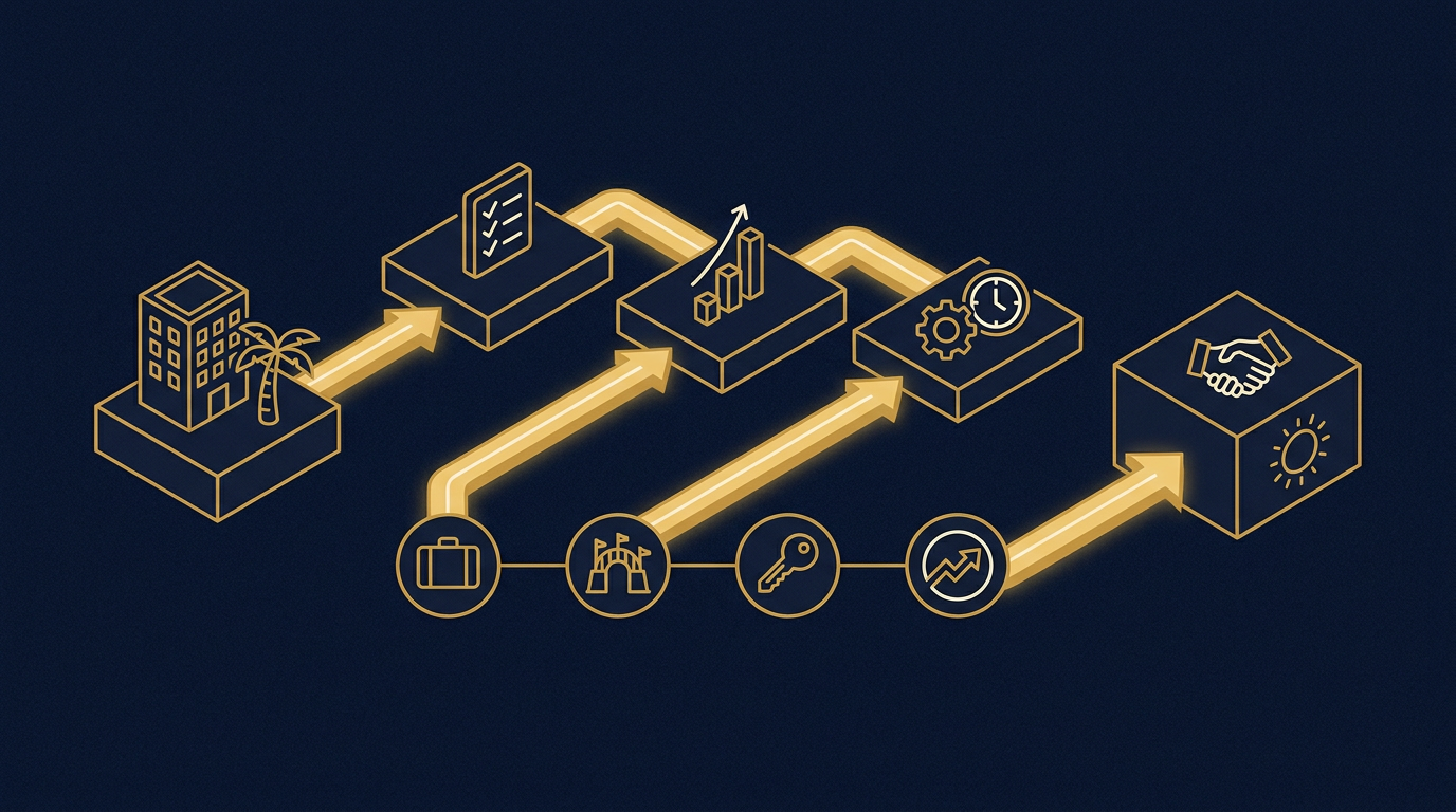 Diagram: how Orlando, Florida businesses put follow-up expectations here into practice