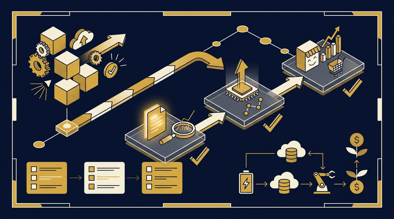Diagram: how Raleigh, North Carolina businesses put ai for local businesses into practice