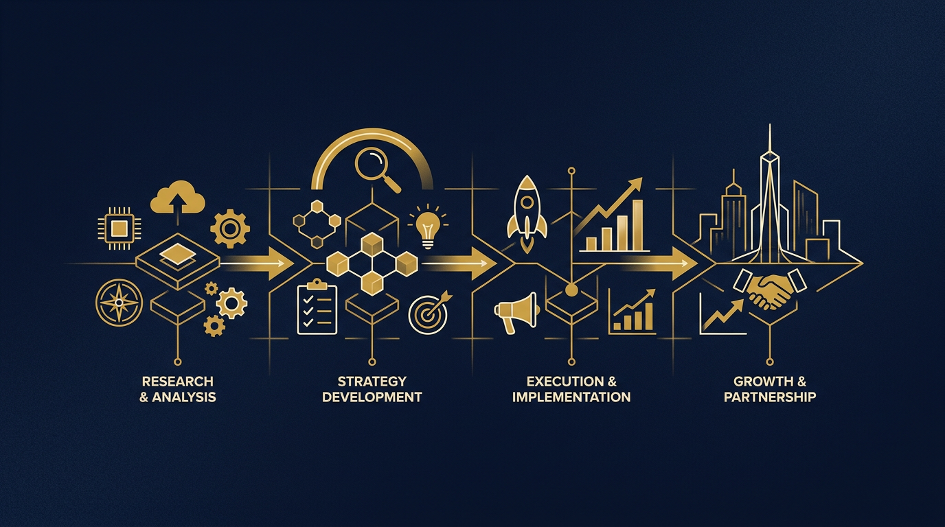 Diagram: how Raleigh, North Carolina businesses put brand strategy for this market into practice