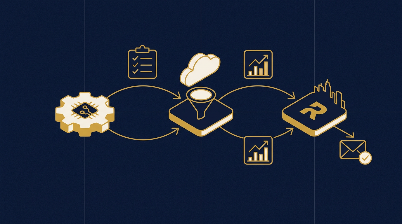 Diagram: how Raleigh, North Carolina businesses put lead generation here into practice