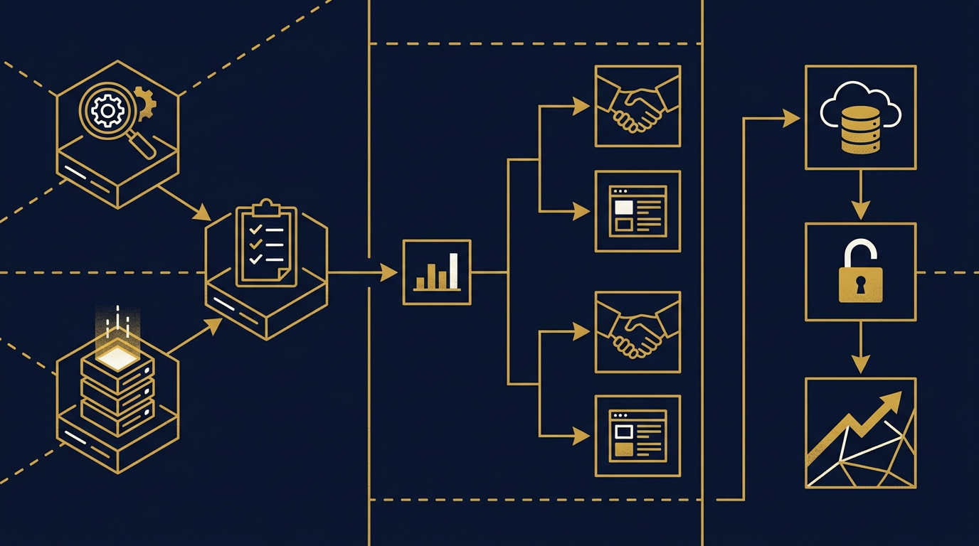 Diagram: how Raleigh, North Carolina businesses put how buyers here buy into practice