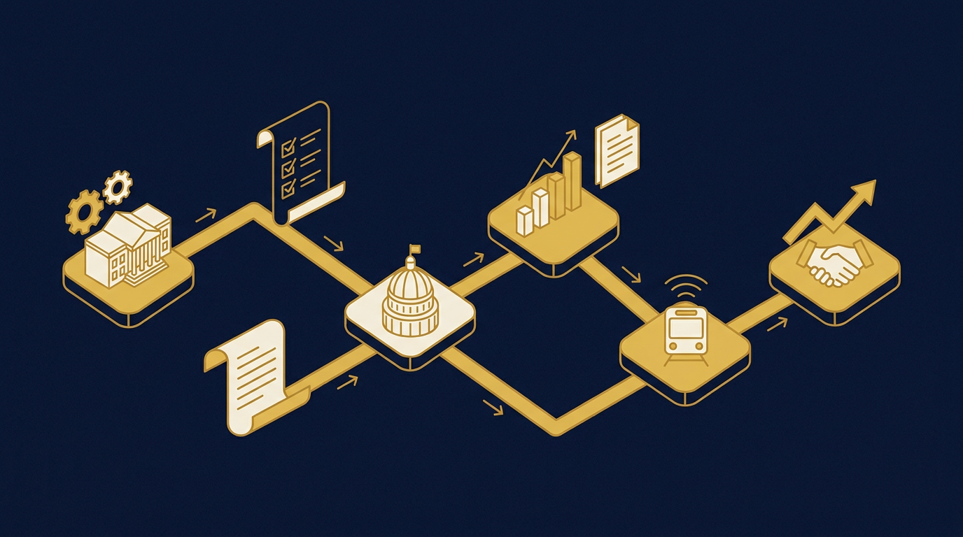 Diagram: how Sacramento, California businesses put follow-up expectations here into practice