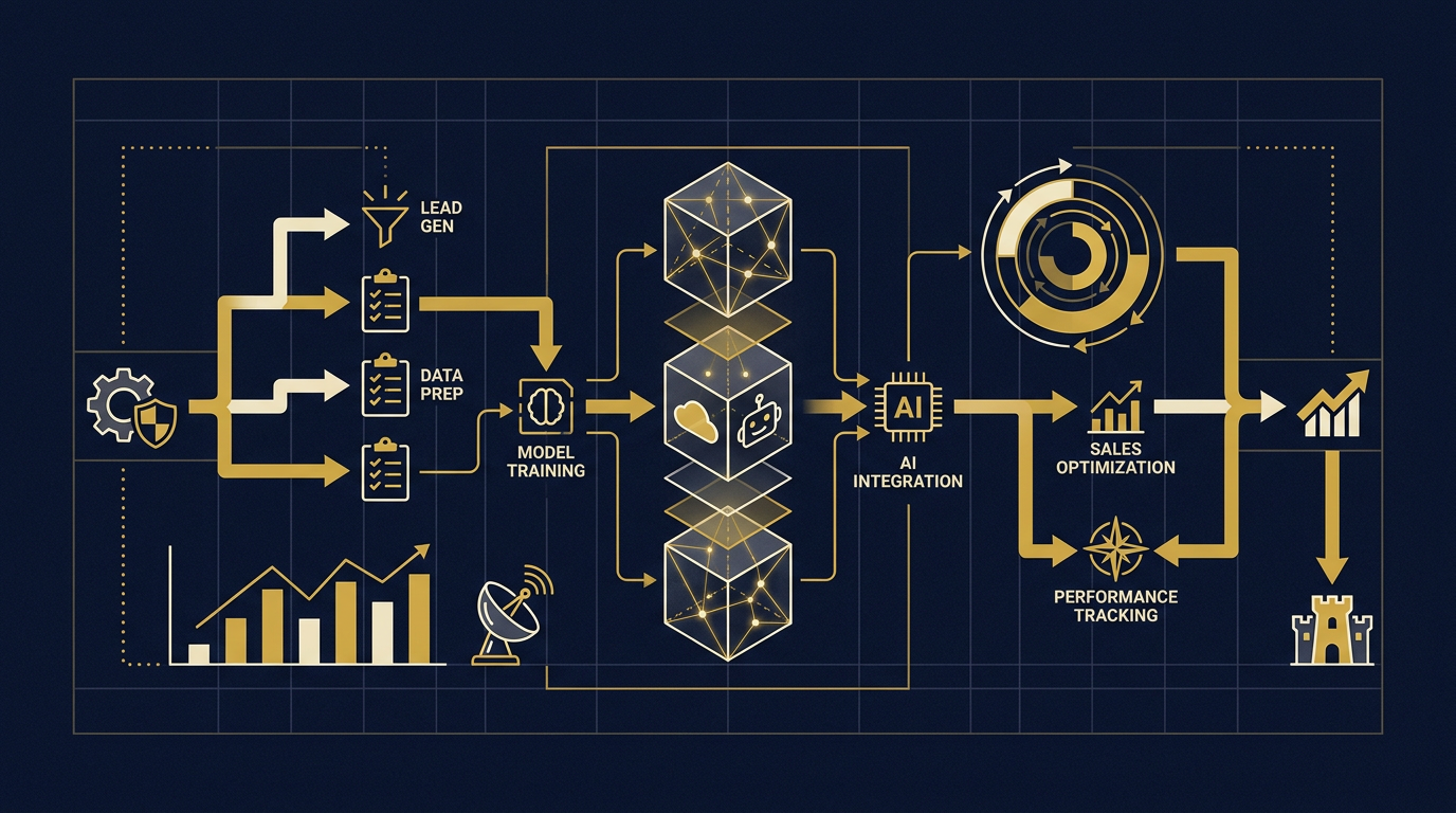 Diagram: how San Antonio, Texas businesses put ai in sales here into practice