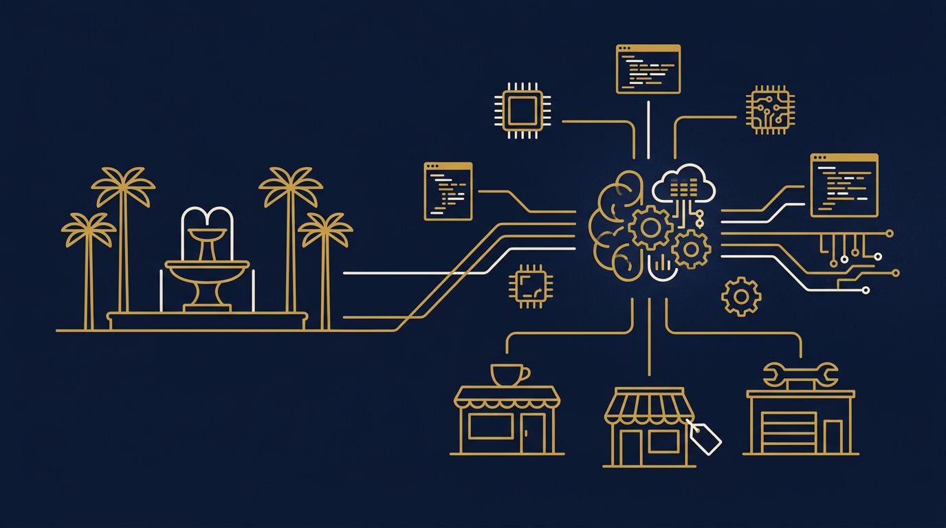 Illustration: AI for local businesses for ai in San Jose, California