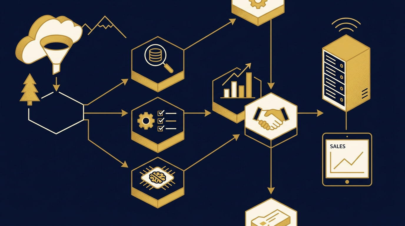 Diagram: how Seattle, Washington businesses put ai in sales here into practice