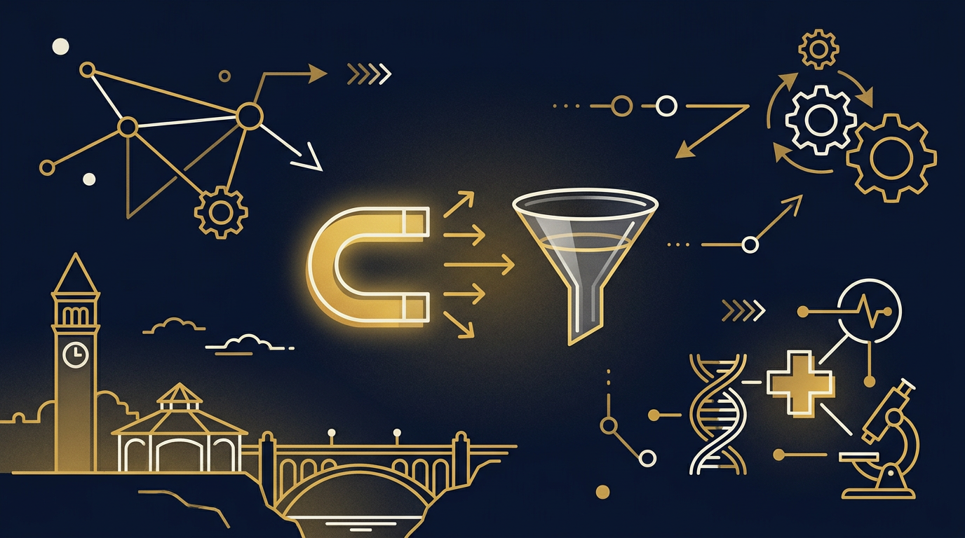 Illustration: Lead generation here for marketing in Spokane, Washington