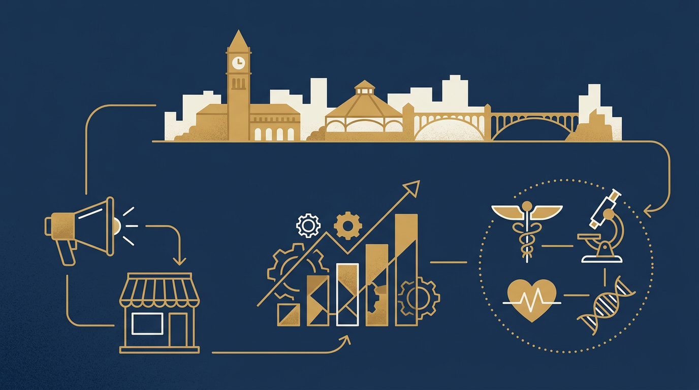 Illustration: Marketing strategy for this market for marketing in Spokane, Washington