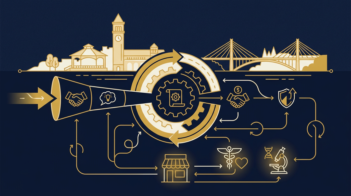Illustration: Sales process for this market for systems in Spokane, Washington