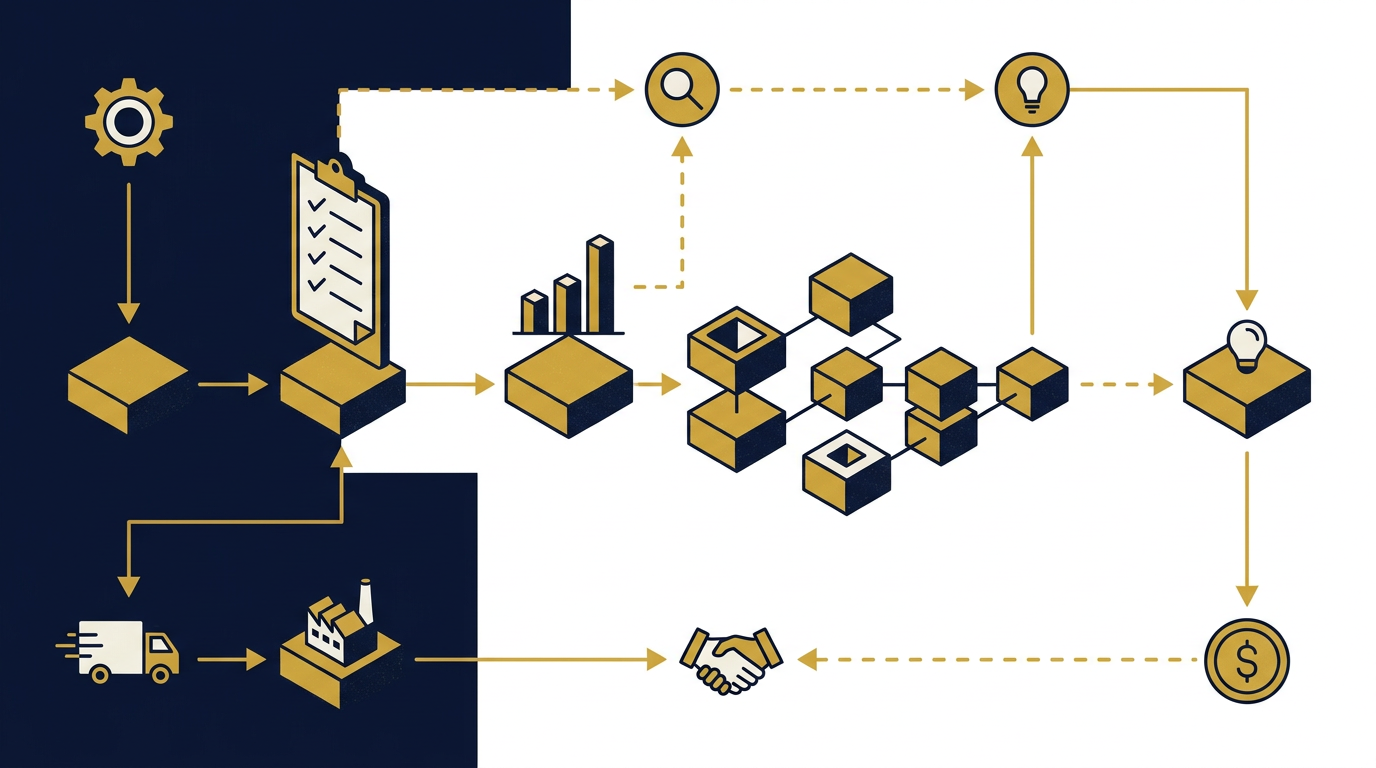 Diagram: how Toledo, Ohio businesses put how buyers here buy into practice
