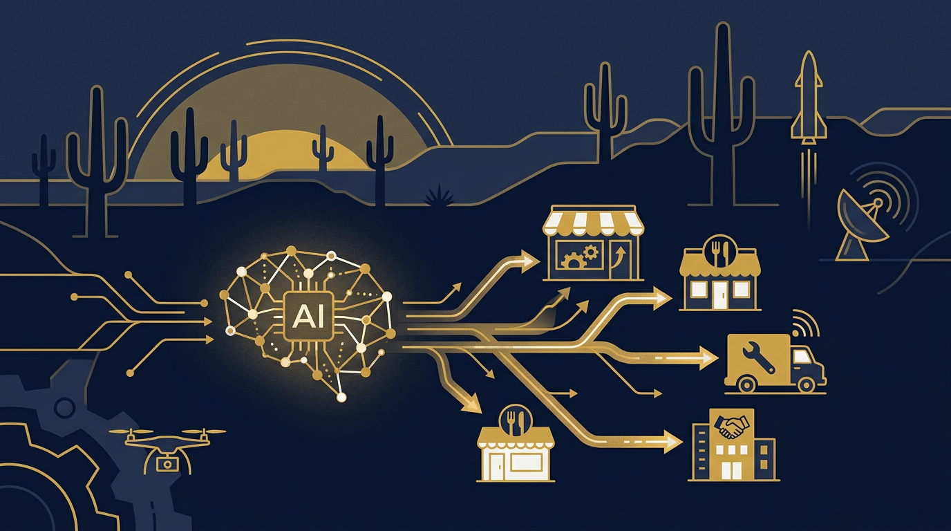 Illustration: AI for local businesses for ai in Tucson, Arizona