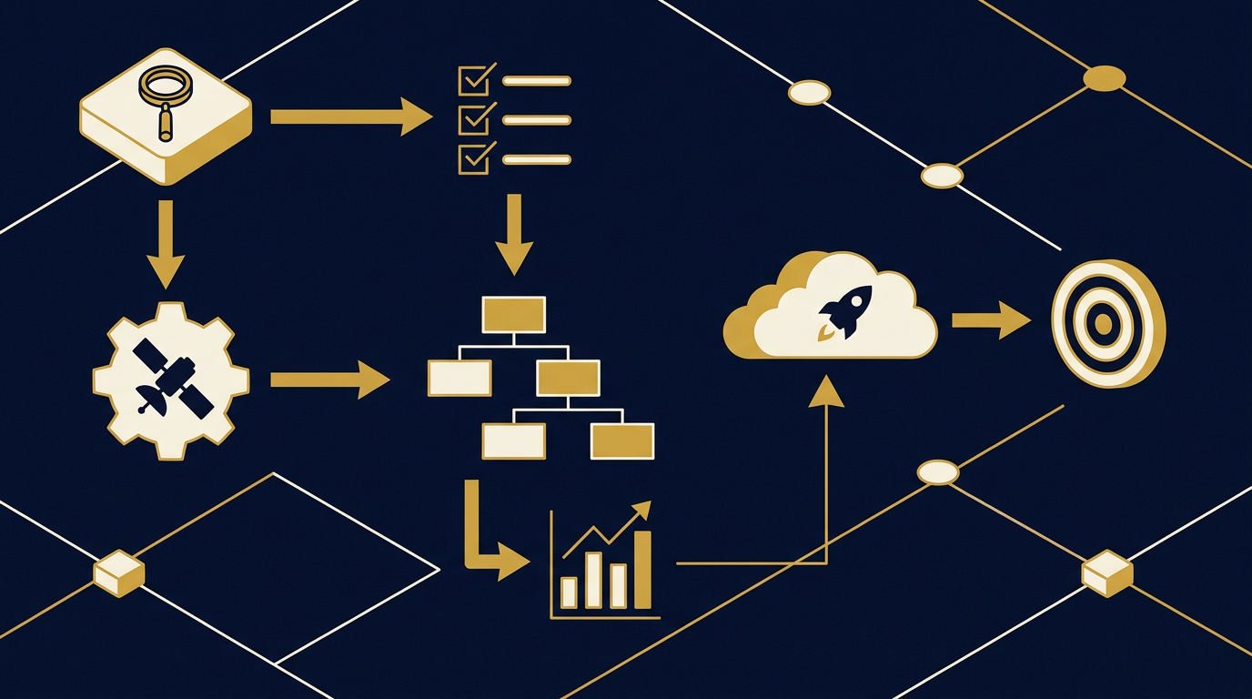 Diagram: how Tucson, Arizona businesses put brand strategy for this market into practice