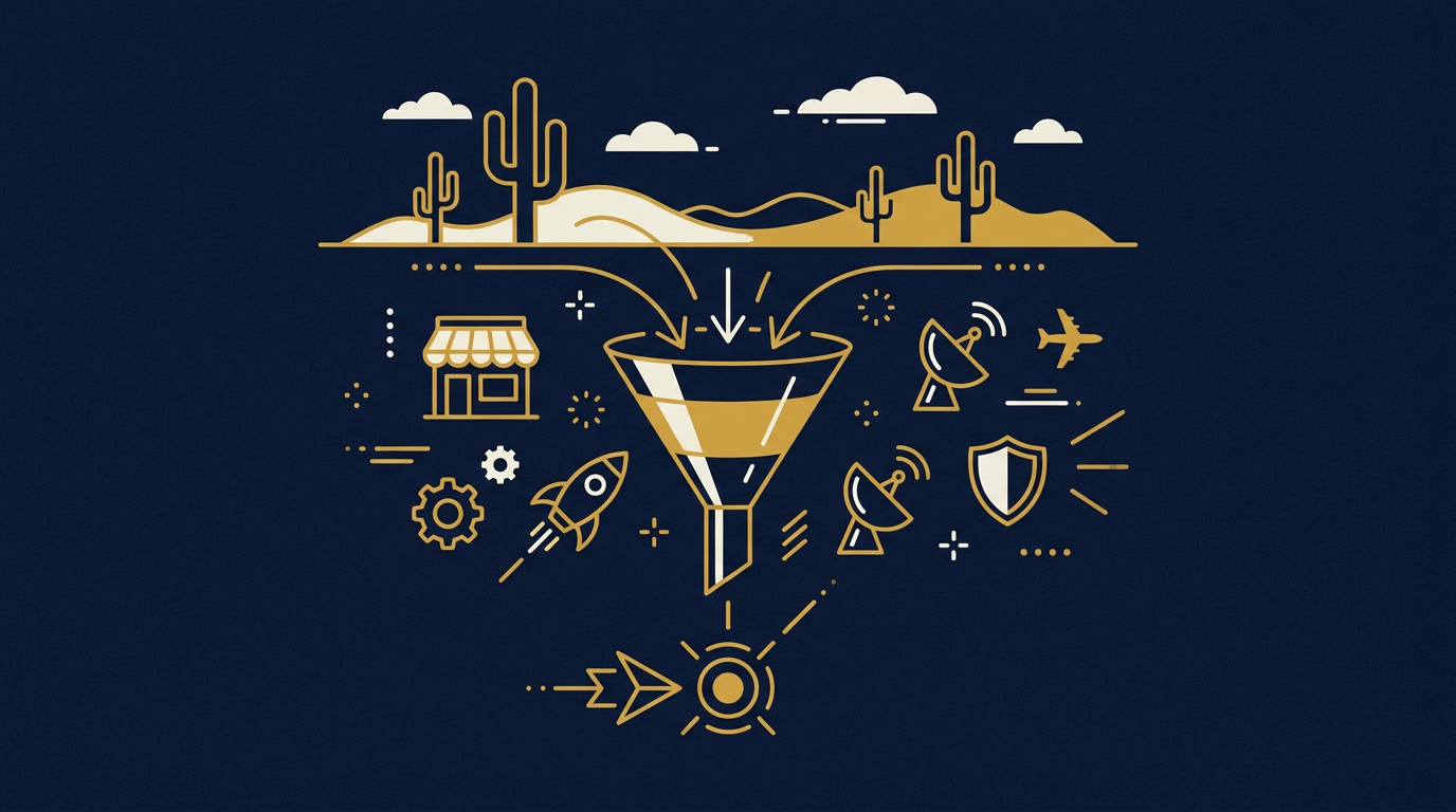 Illustration: Lead generation here for marketing in Tucson, Arizona