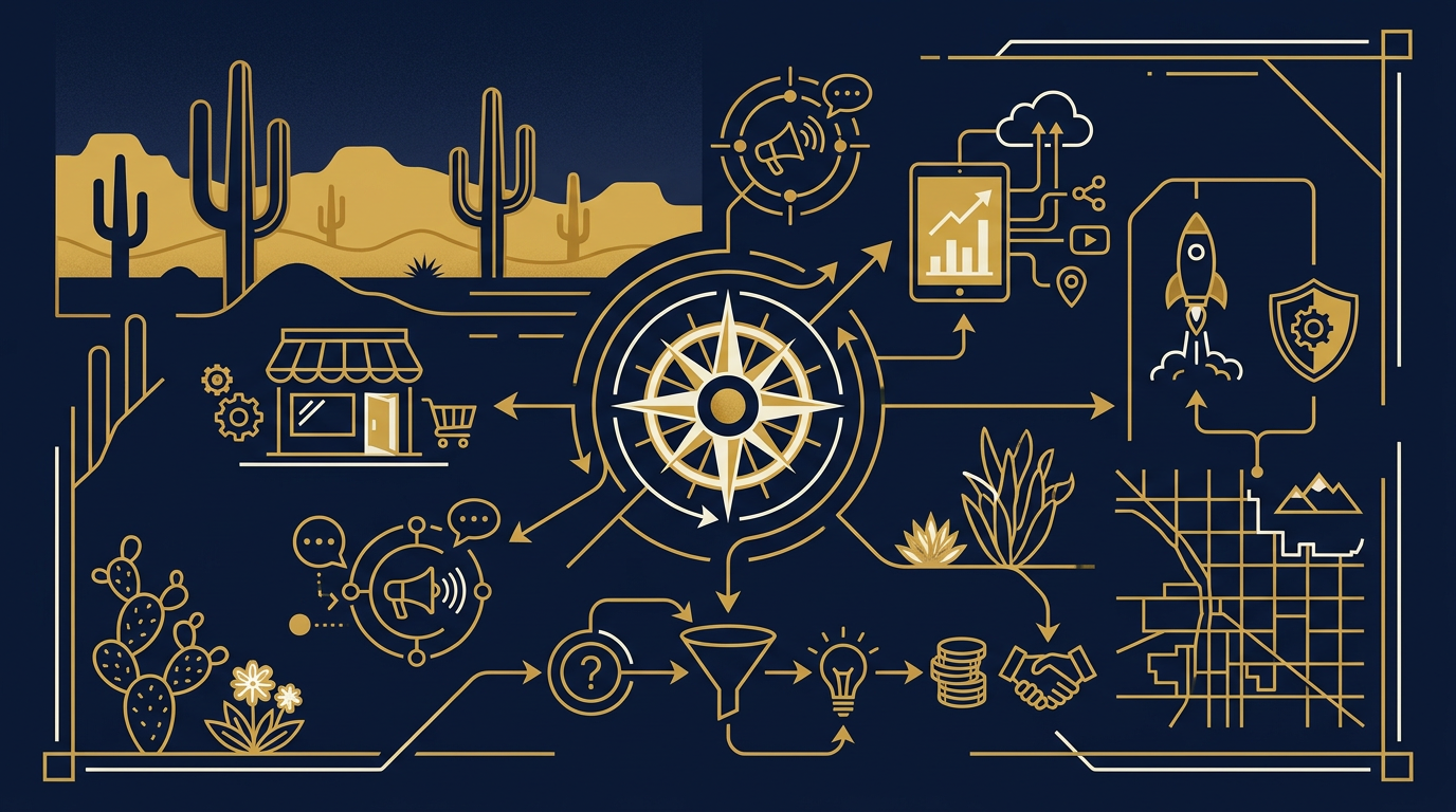 Illustration: Marketing strategy for this market for marketing in Tucson, Arizona